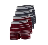 Duomo Boxer Conjunto de Cuecas 4 Peças, Masculino