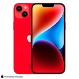 iPhone 14 Plus Apple (128GB) Red, Tela de 6,7″, 5G e Câmera de 12MP