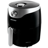 Fritadeira Elétrica Sem Óleo Air Fryer Mallory Smart Fryer 3L – Preta/Prata