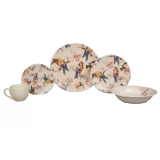 Aparelho de Jantar Chá 20 Peças Haus Cerâmica – Redondo Soho Pássaros