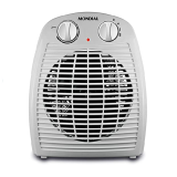 Aquecedor de Ar Mondial, 127V, Cinza, 1500W – A-08