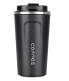 Aibecy Copo de café de aço inoxidável à prova de vazamentos copo térmico isolado para carro caneca de viagem portátil