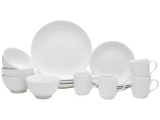 Aparelho de Jantar 16 Peças Schmidt Porcelana – Redondo Branco Universal