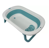 Banheira de Bebê Dobrável KaBaby Infantil Azul – 35L