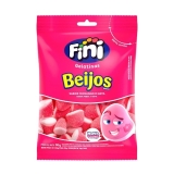 Bala de gelatina beijos morango 90G fini