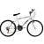 Bicicleta de Passeio Ultra Bikes Esporte Aro 24 Reforçada Freio V-Brake – 18 Marchas Branco