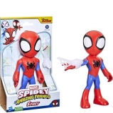 Boneco Marvel Spidey and His Amazing Friends, Figura Grande de 22 cm Homem-Aranha – F3986 – Hasbro, Vermelho, azul e preto