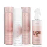 Brae Revival Shampoo + Condicionador 250ml + Leave-in 200ml+Essential 260ml – BRAÉ