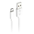 Cabo USB-Micro USB C3Plus CB-M10WH 1M Branco – Compatível com Android USB-Micro Corrente 2A
