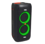 Caixa de Som Amplificada JBL Party Box 100 Bluetooth e Luzes LED, 160W, Preto