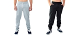Kit 2 Calça Moletom Careca Masculina Skinny Sport