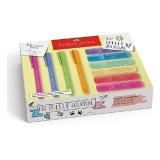 Kit Textliner + Fine Pen colors, Faber-Castell,KIT/MT46,Edição Limitada, 10 peças