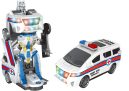 Carro Robô Bate e Volta Ambulância Transformável Zoop Toys