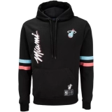 Blusão do Miami Heat NBA com Capuz Canguru N430A – Masculino