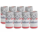 Cerveja Budweiser American Lager 8 Unidades – Lata 269ml
