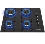 Cooktop 4 Bocas Mondial a Gás GLP Preto – CTG-01