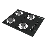 Cooktop 4 Bocas Chamalux Automático Preto Plus 599 Bivolt