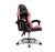 Cadeira Gamer Tgt Heron Rosa Reclinável 2 Almofadas