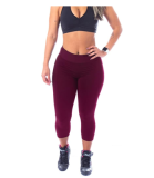 Calça Corsario Fitness Sulplex Feminina Academia ou Dia a Dia