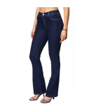 Calça Jeans Boot Cut Feminina Índigo Sawary