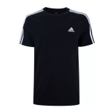Camiseta Masculina adidas Manga Curta 3 Listras