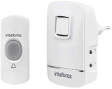 Campainha Eletrônica Sem Fio com Bateria Intelbras CIB 100 Branco