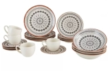 Aparelho de Jantar Chá 20 Peças Haus Cerâmica – Redondo Soho Tribal