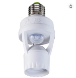 Interruptor Sensor de Presença Intelbras para iluminação com soquete ESP 360 S