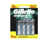 Carga para Aparelho de Barbear Gillette Mach3 – Leve 8 Pague 6