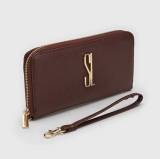 Carteira Santa Lolla Logo Marrom