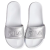 Chinelo Slide Fila Drifter Branco/Prata