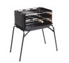 Churrasqueira Portátil Móvel Pro Tork Grill Machine Com Grelha + Espetos