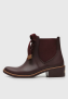 Colcci Bota Chelsea Colcci Lacey Rain Bordô