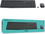 Combo Teclado e Mouse sem fio Logitech MK235 com Conexão USB, Pilhas Inclusas e Layout ABNT2