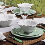 Conjunto Com 6 Petisqueiras Campestre Ø 13,5cm Branco Porto Brasil