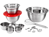 Conjunto de Utensílios Inox Brinox – Preparo Top Pratic 13 Peças