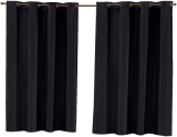 Cortina Blackout Corta Luz PVC 220cm x 130cm – Preto