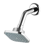 Ducha Flatt Quadrada Cromada 7004 F16, LORENZETTI, 7140050, Cromado