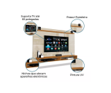 Painel Para Tv Até 65 Polegadas 1,80m Max Off White