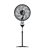 Ventilador Coluna 50cm 180w 8 Pás Silencioso Wap Flow Turbo