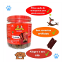 Bifinho Petisco Para Cachorro Amiguitos Sabor Carne Pote 1kg