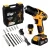 Furadeira parafusadeira sem fio de 10mm Wap BPF 12K3 12V + accesorios 110V/220V