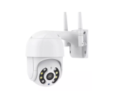 Câmera de segurança Wi-Fi Smart Camera ABQ-A8 com resolução de 2MP visão nocturna incluída branca