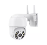 Câmera de segurança Wi-Fi externa noturna branca A8