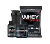 Combo Whey Protein Turbo + Bcaa + Creatina – Black Skull