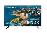 Smart Tv Crystal 43” 43cu7700 Uhd 4k Preta Samsung Bivolt