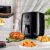 Fritadeira Air Fryer Ffr27p 3l Timer 1300w Preta Fama 220v