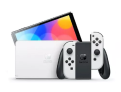 Nintendo Switch OLED 64GB Standard cor branco e preto
