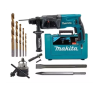 Martelete Combinado Sds Hr2470 800w Makita + Kit Ferramentas