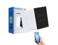 Interruptor Wifi Inteligente 4 Botões Smart Touch Alexa